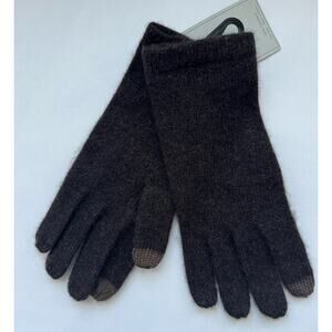 NWT Louisa Perini Cashmere Gloves in Black